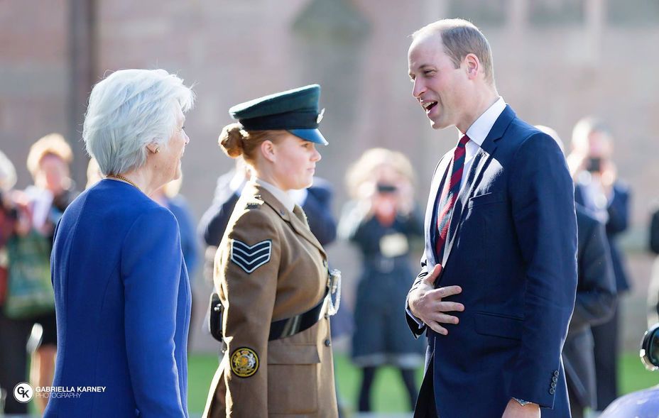 Prince William in Hereford