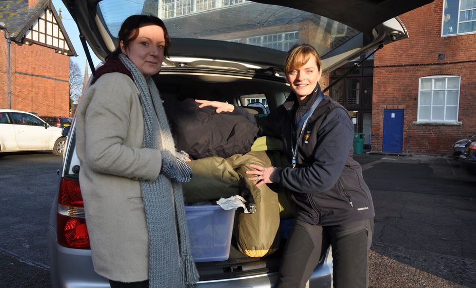 CCF donates tents and clothing to Syrian refugees