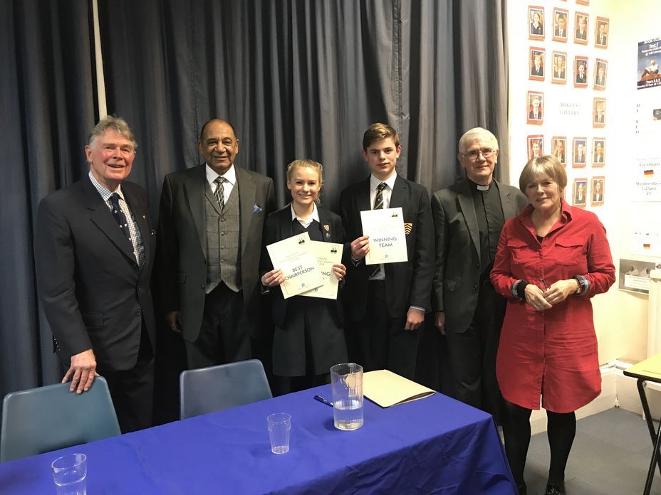 HCS win Herefordshire round of public-speaking competition