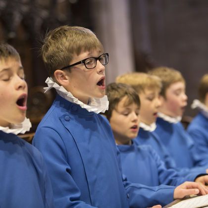 Hereford Cathedral choristers