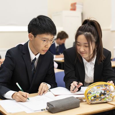 Mandarin Chinese students