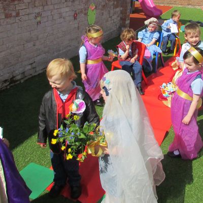 Nursery royal wedding