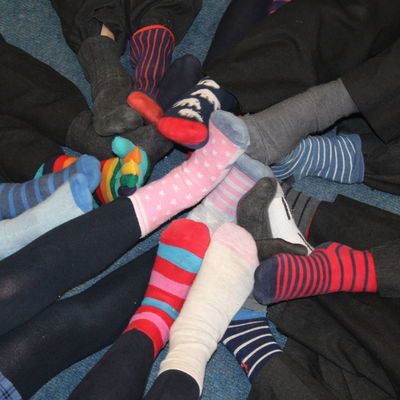 Odd socks day at HCJS
