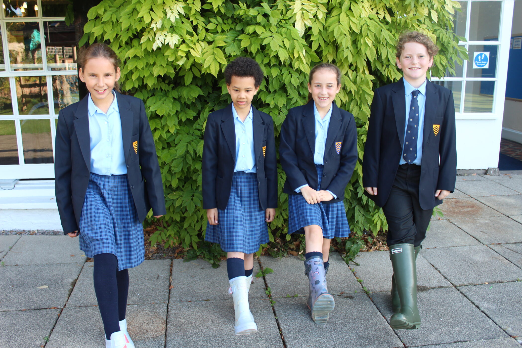 Wear Your Wellies to School day raises Harvest funds Hereford Cathedral School